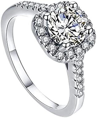 Бижута за жени, пръстени, бяло пръстен, подарък, ръчно изработени бижута, сватба кройката, камък за годеж, Луксозен