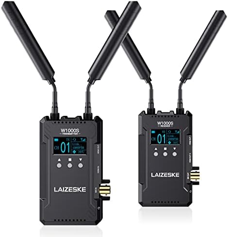 Комплект за монитор фотоапарат FEELWORLD LUT7 PRO и безжична система за пренос на видео LAIZESKE W1000S