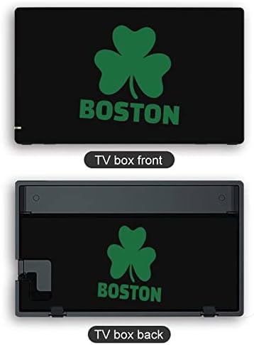 Етикети Boston Shamrock Стикер на Защитен Филм Персонални Стикер с Пълна Обвивка, която е Съвместима с Nintendo