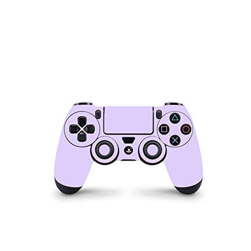 Кожата контролер ZOOMHITSKINS PS4, съвместим с контролер Playstation 4, Обикновен, однотонно-Пастелно лилаво,