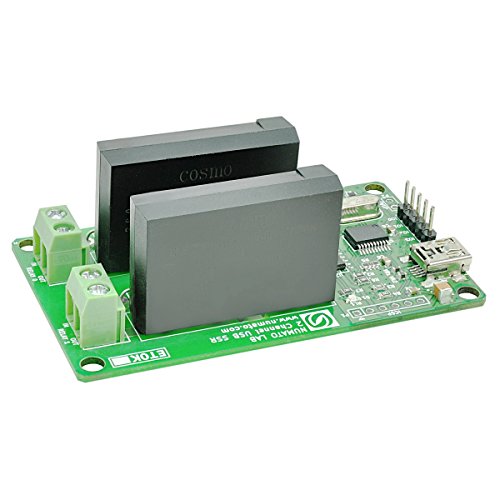 NUMATO LAB 2-канален solid state relay модул USB- (реле за постоянен ток)