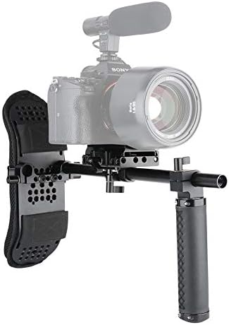 Система за поддръжка на инсталацията на Гърдите закрепване NICEYRIG 15 мм за Беззеркальной фотоапарат DSLR Камери