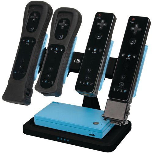 CTA Цифрова Nintendo Wii /Dsi Xl/Dsi Четырехъядерное Вертикално Индукционное Зарядно устройство