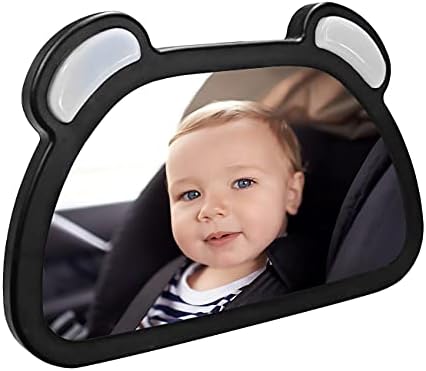 Детско Автомобилно Огледало Entyle - Безопасно Огледало за столче за кола, Небьющееся Регулируема Акрилни Детско