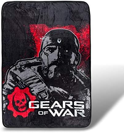 Флисовое одеяло JUST ФЪНКИ Gears of Wars | Лицензионни продукти на Gears of War 45 x 60 См