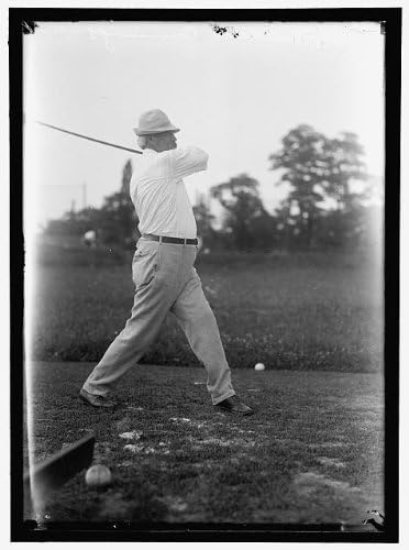 Исторически снимки ООД Снимка: 1917 година, Алберт Baird Къминс, Представител, сенатор, губернатор, Играе голф,