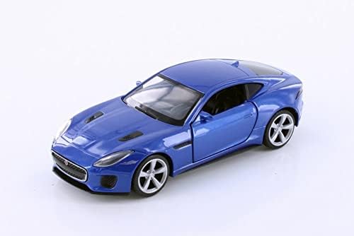 Демонстрация на Ягуар F-Type, Синьо TM0001JA - Монолитен под налягане модел На автомобила в мащаб 1/36