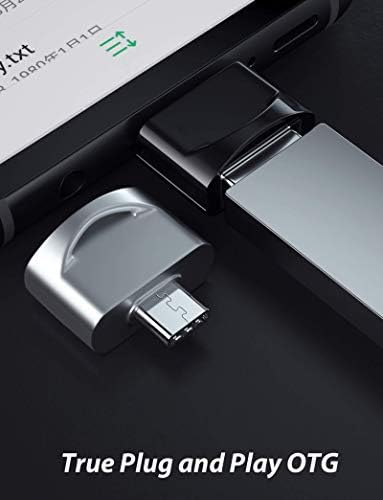 Адаптер Tek Styz C USB за свързване към USB конектора (2 опаковки), съвместим с Samsung SM-N930VZ за OTG със