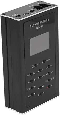 Телефонен Рекордер, с вградена памет 32 GB, Мини-Автоматична Телефонна Записващо устройство, за Аналогови, IP,