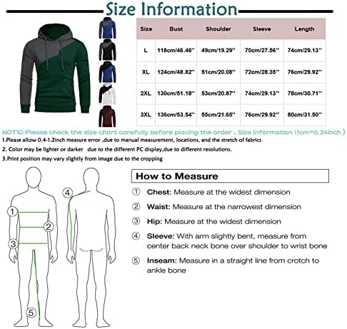 Блузи За мъже, Есенно-Зимен Мъжки Пуловер с качулка, Мъжки Пуловер с дълъг ръкав, Топ
