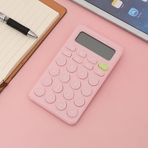 LDCHNH 8-цифрен Настолен Мини-калкулатор с Голям бутон на Финансов Инструмент за водене на счетоводство е Подходящ