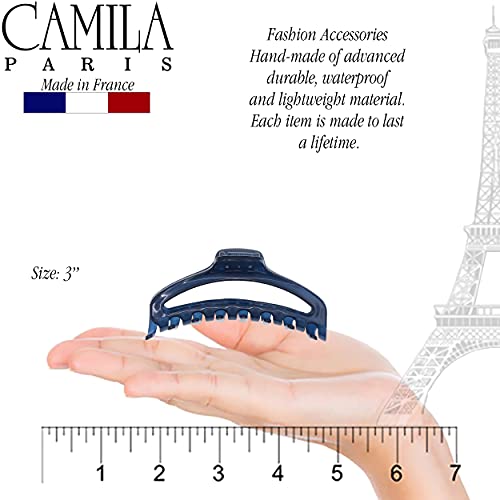 Camila Paris CP3223 Френска Шнола за коса, за жени, Средна Узкости, на Открито, За момичета, Щипки за коса,