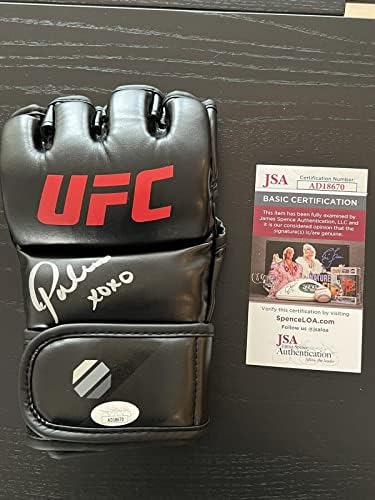 Момиче на ринга на UFC Бритни Палмър подписа ръкавицата на UFC с автограф модели на UFC JSA COA - ръкавици UFC