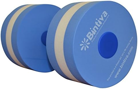 Комплект гири Аква - Осигурява стабилност За практикуване на аквааэробикой, фитнес и упражнения в басейн - 1 двойка - на Разположение на щанга 3 размери
